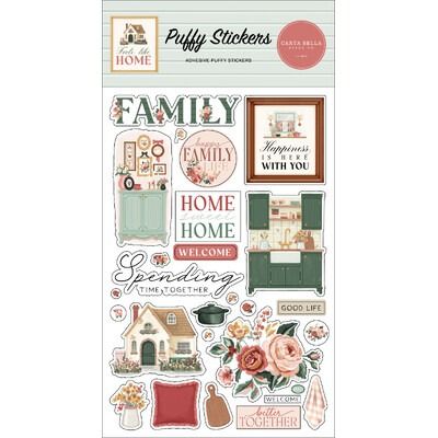 Puffy Stickers - Feels Like Home Collection