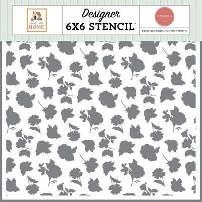 Stencil - Family Life Floral - Feels Like Home Collection