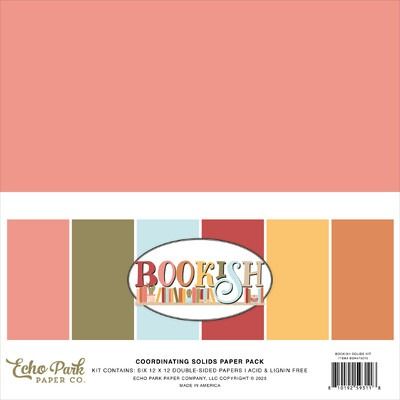 12x12 Solids Kit - Bookish Collection