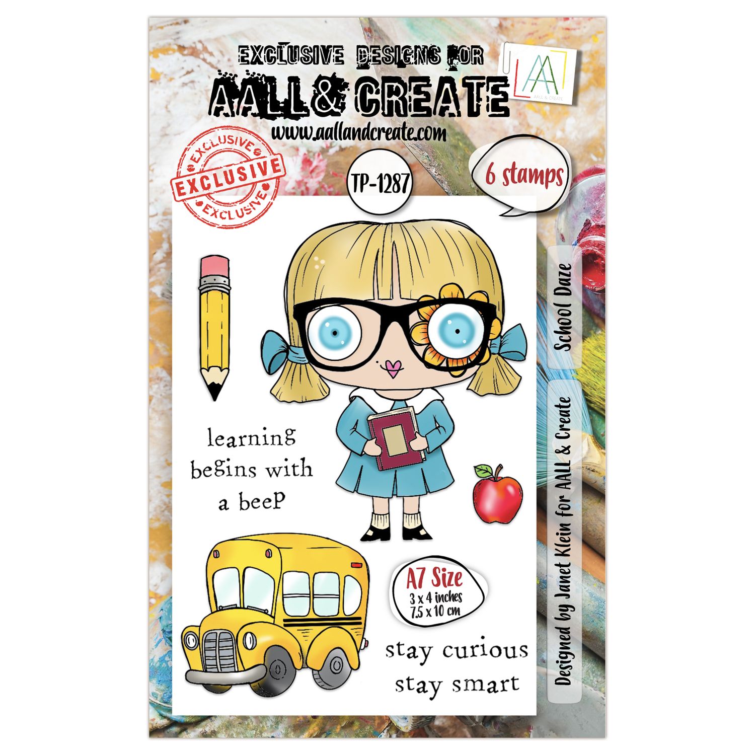 School Daze - Clear Stamp Set