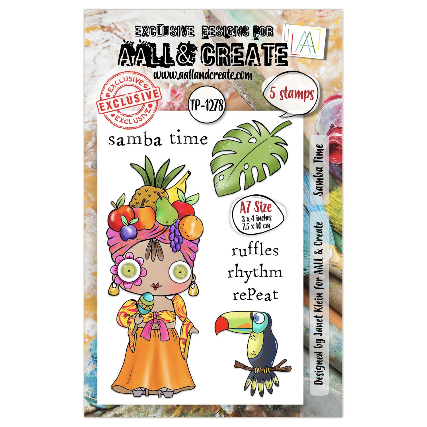 Samba Time - Clear Stamp Set