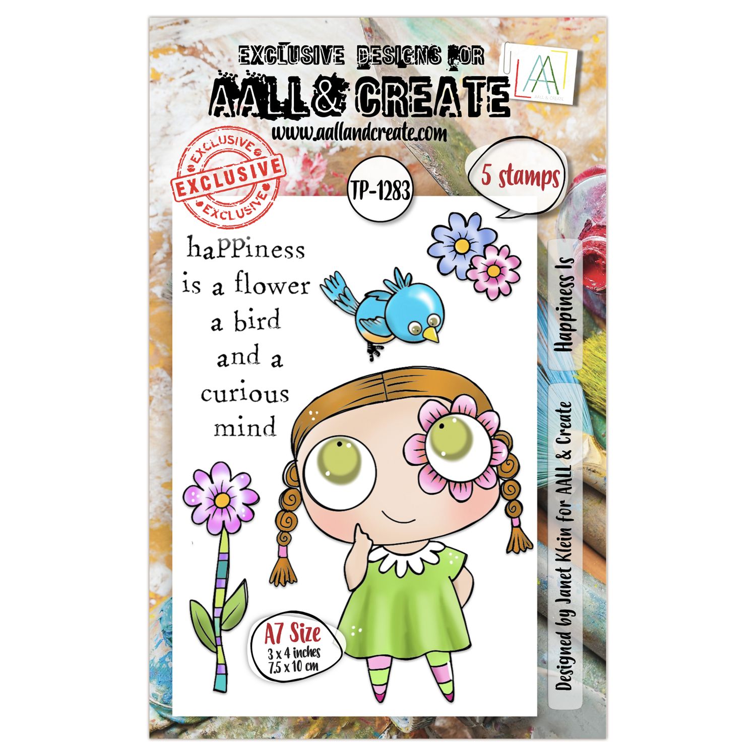 Happiness Is - Clear Stamp Set