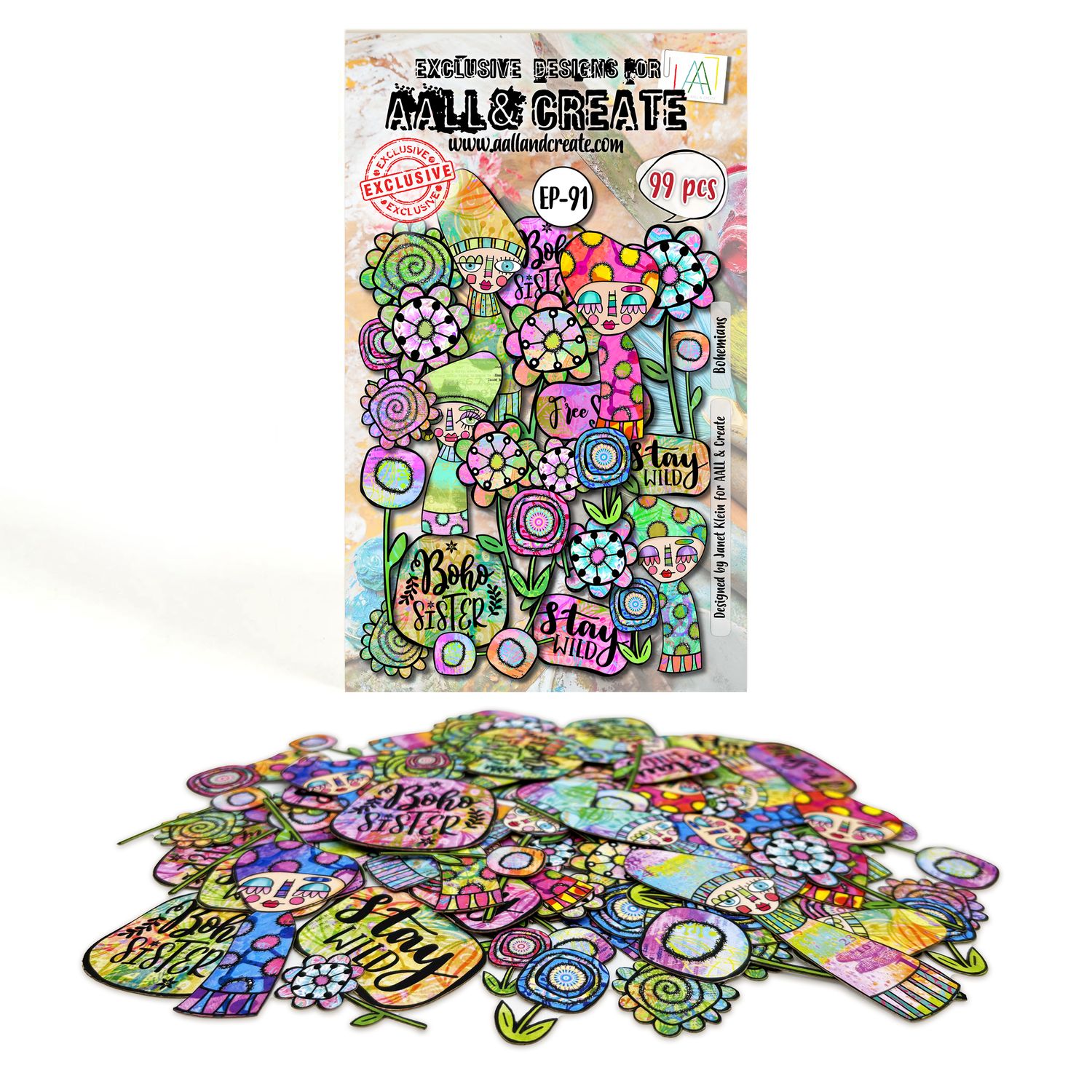 Bohemians - Ephemera Die Cuts