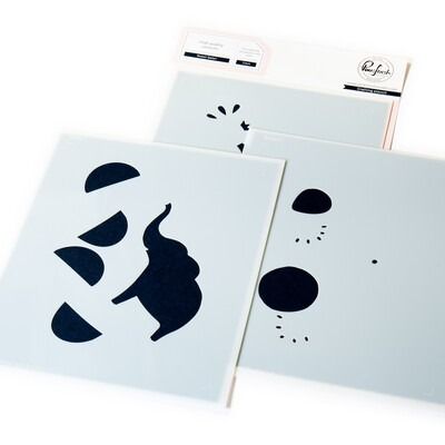 Sweet Safari - Stencil Set