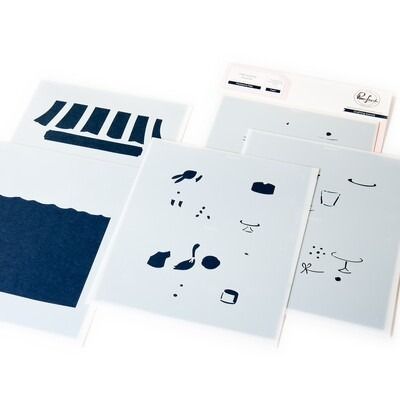 Patisserie Pals - Stencil Set