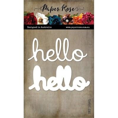 Hello Layered - Die Set