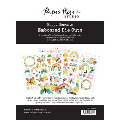 Embossed Die Cuts - Happy Moments Collection
