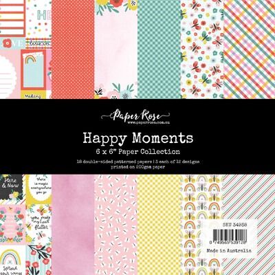 6x6 Paper Collection - Happy Moments Collection