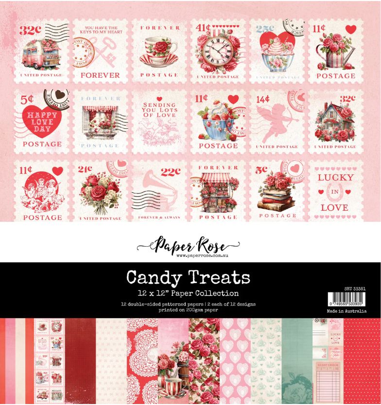 12x12 Paper Collection - Candy Treats Collection