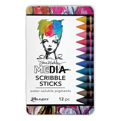 Set #5 - Scribble Sticks - Dina Wakley MEdia