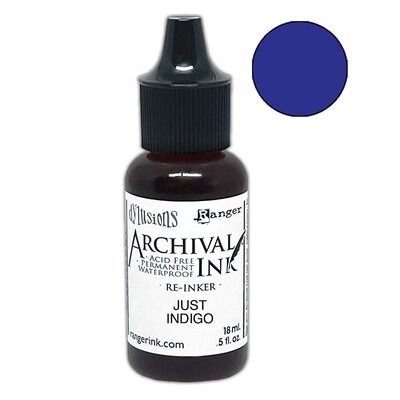 Just Indigo - Dylusions Archival Ink - Reinker