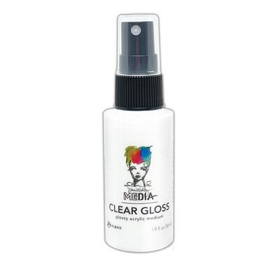 Clear Gloss - Glossy Acrylic Medium Spray - Dina Wakley MEdia