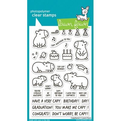 Capybaras! - Clear Stamp Set