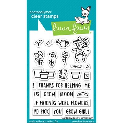 Garden Mouse - Clear Stamp Set