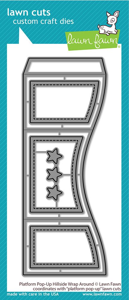 Platform Pop-Up Hillside Wrap-around - Die Set