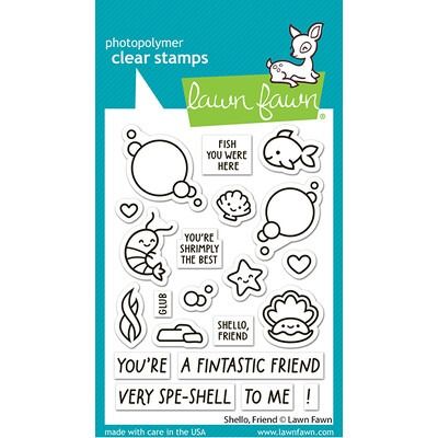 Shello Friend - Clear Stamp Set