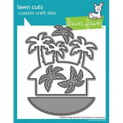 Platform Pop-Up Palm Tree Inserts - Die Set