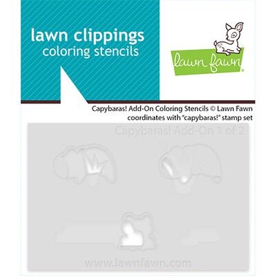 Capybaras! Add-On - Coordinating Coloring Stencils