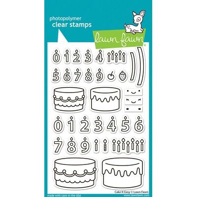 Cake It Easy - Clear Stamp Set