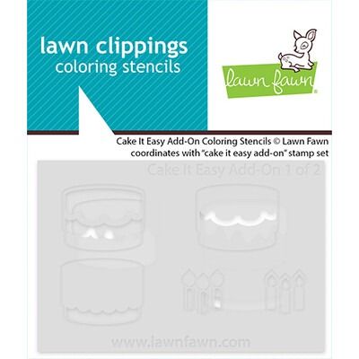 Cake It Easy Add-On - Coordinating Coloring Stencils
