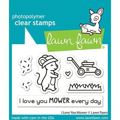 I Love You Mower - Clear Stamp Set