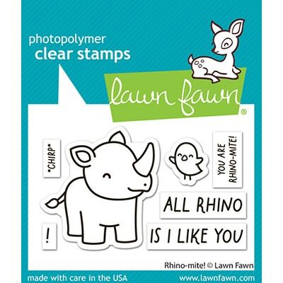 Rhino-Mite! - Clear Stamp Set