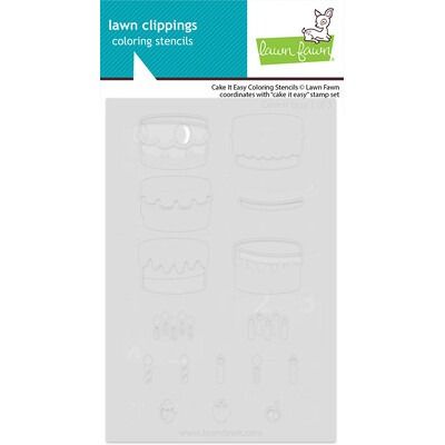 Cake It Easy - Coordinating Coloring Stencils