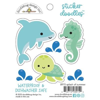 Splash Of Summer - Sticker Doodles - Summer Fun Collection