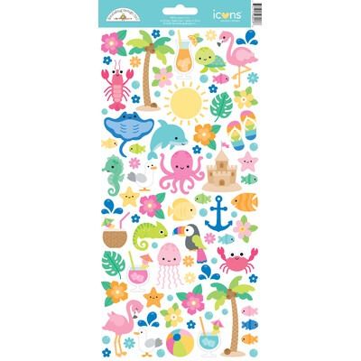 Icons Stickers - Summer Fun Collection