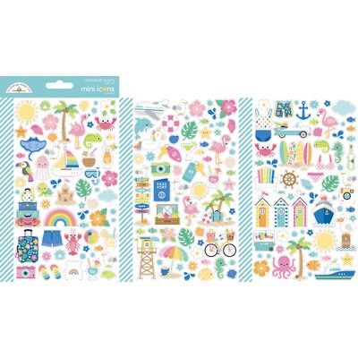 Mini Icons Stickers - Summer Fun Collection