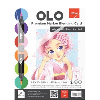 8.5x11&quot; - Manga - Premium Marker Blending Card