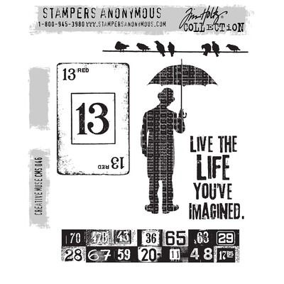 Creative Muse - Cling Stamp Set