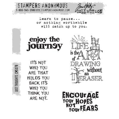 Just Thoughts - Cling Stamp Set