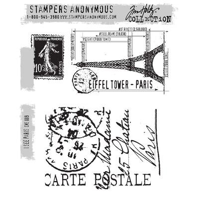 I See Paris - Cling Stamp Set