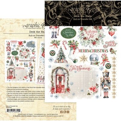 Rub-on Transfers - Deck the Halls Collection