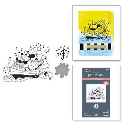 Steamboat Willie - BetterPress Plate &amp; Die Set - Say Cheese Classic Mouse Collection