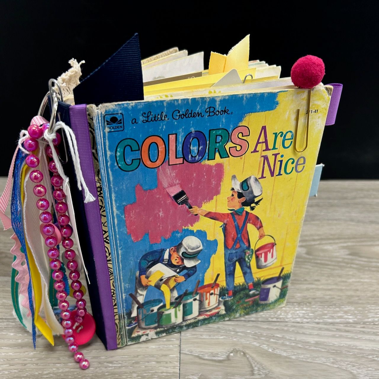 Colors Are Nice - Handmade Junk Journal