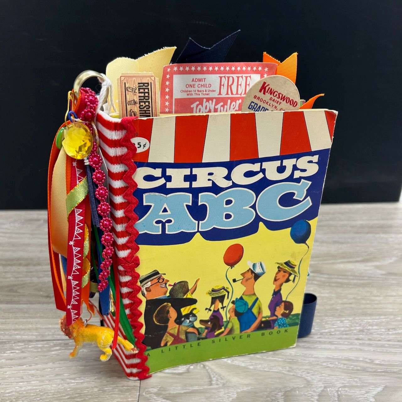 Circus ABC - Handmade Junk Journal