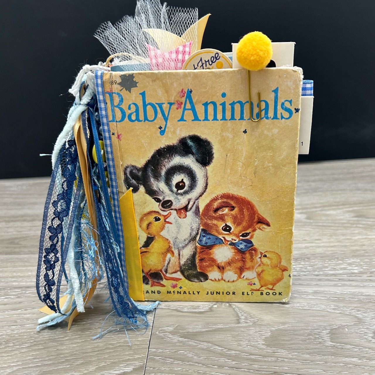 Baby Animals - Handmade Junk Journal