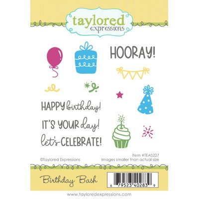 Birthday Bash - Cling Stamp Set