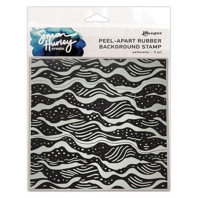 Saltwater - Peel Apart Background Stamp