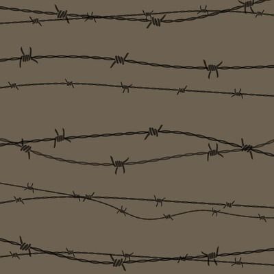 Barbed Wire - 3D Embossing Folder