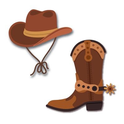 Lovely Layers: Western Wear - Honey Cuts Die Set