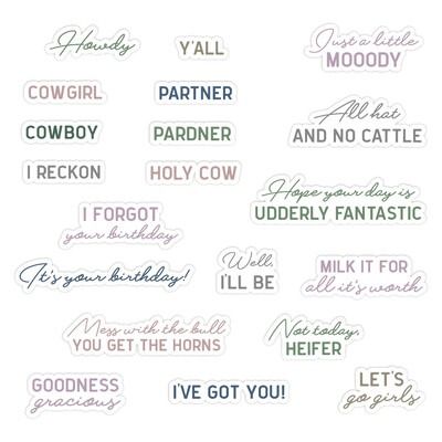 Howdy Y&#39;all - Clear Stamp Set