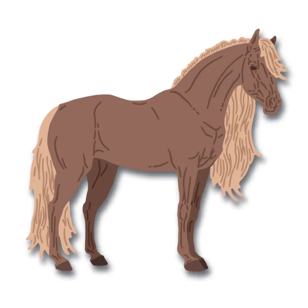 Lovely Layers: Horse - Honey Cuts Die Set
