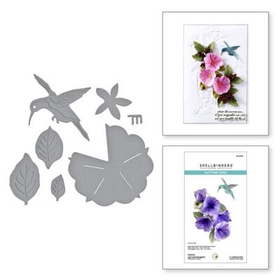 Petunia and Hummingbird - Die Set
