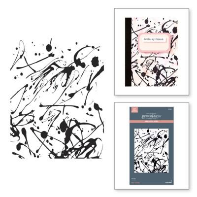 Memo Splatter - BetterPress Plate