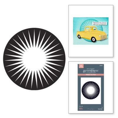 Radiant Starburst - BetterPress Plate