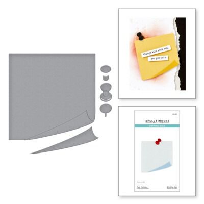 Push Pin Notes - Die Set