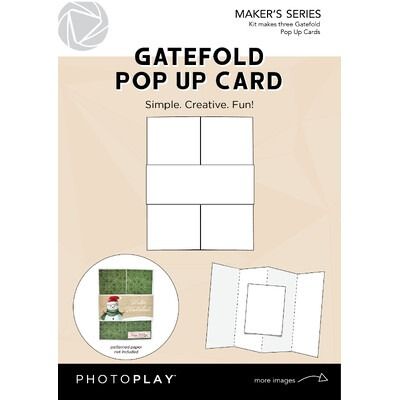Gatefold A2 Pop-Up Card - Maker&#39;s Series